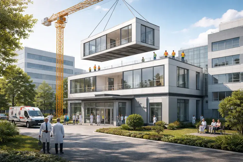 Construcción modular para ampliaciones sin desalojos: más espacio sin molestias ni cierres